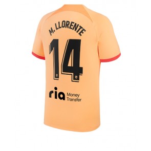 Atletico Madrid Marcos Llorente #14 Tredje Tröja 2022-23 Kortärmad